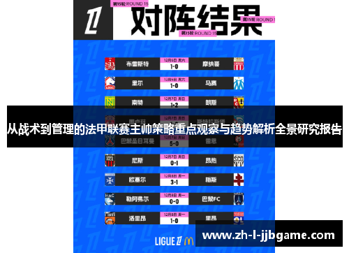 从战术到管理的法甲联赛主帅策略重点观察与趋势解析全景研究报告